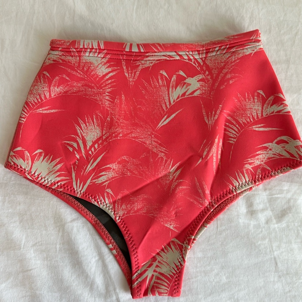 Billabong neoprene high waist swim shorts